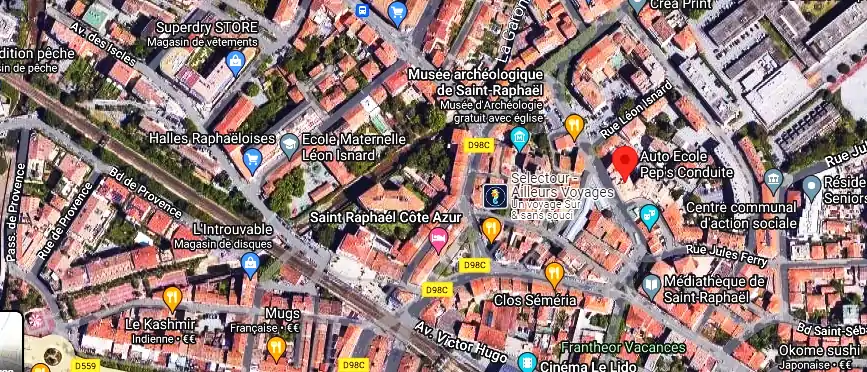 Permis auto Ecole à Saint-Raphaël