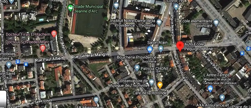 Permis auto Ecole à Thionville