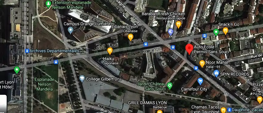 Permis auto Ecole à Lyon