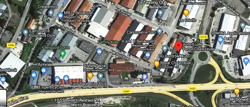 Permis auto Ecole à Chalezeule