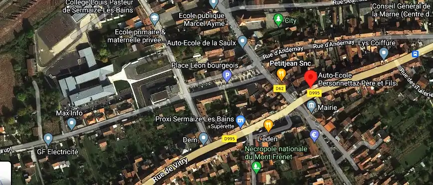 Permis auto Ecole à Sermaize-les-Bains