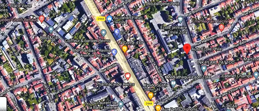 Permis auto Ecole à Reims