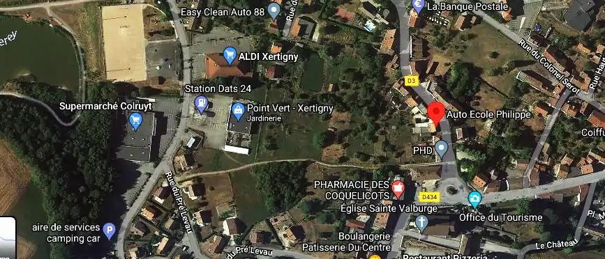 Permis auto Ecole à Xertigny