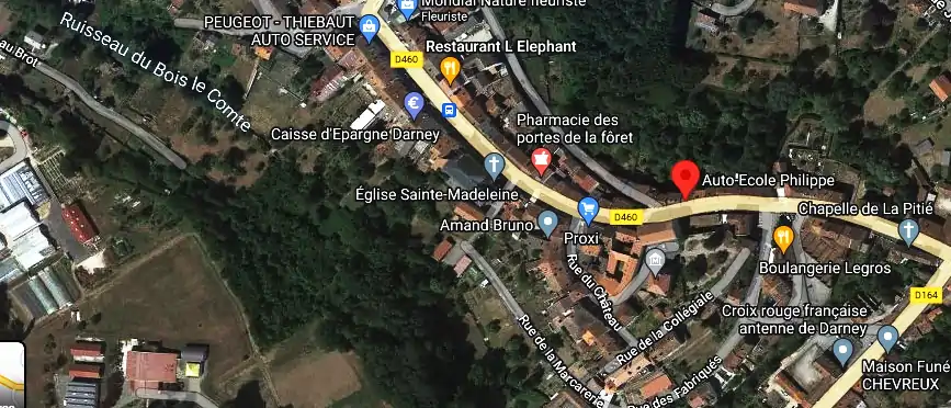 Permis auto Ecole à Darney