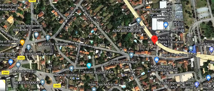 Permis auto Ecole à Bellerive-sur-Allier