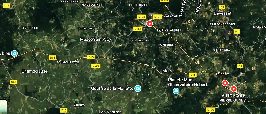 auto ecole pierre genest à Le Chambon-sur-Lignon