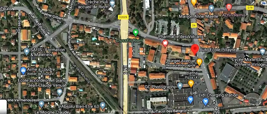 Permis auto Ecole à Riom