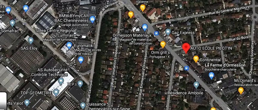 Permis auto Ecole à Ormesson-sur-Marne