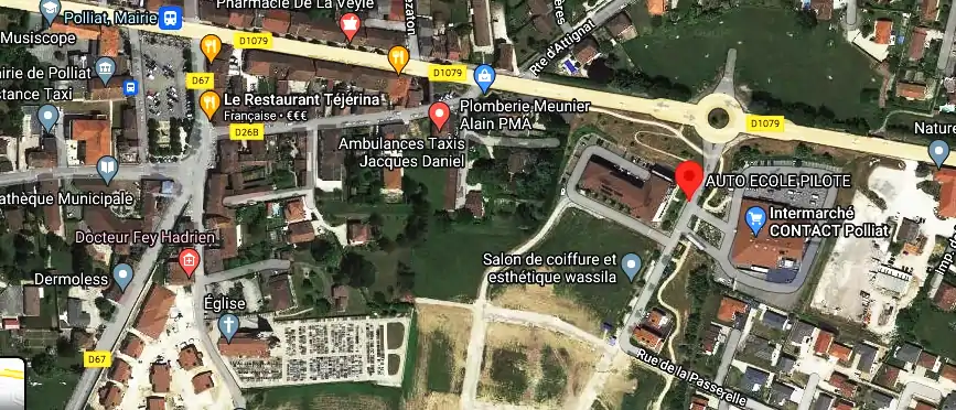 Permis auto Ecole à Polliat