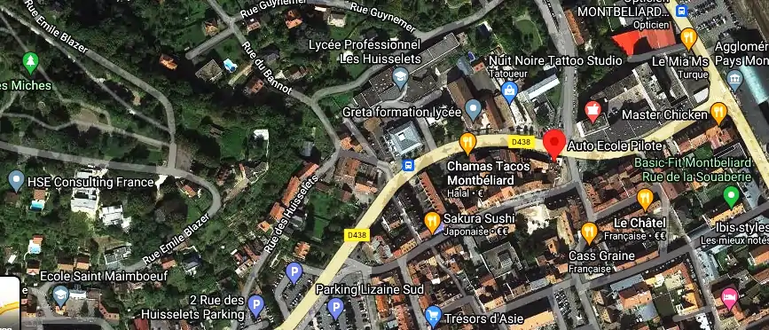 Permis auto Ecole à Montbéliard