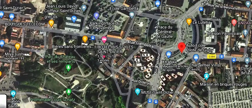 Permis auto Ecole à Saint-Dizier