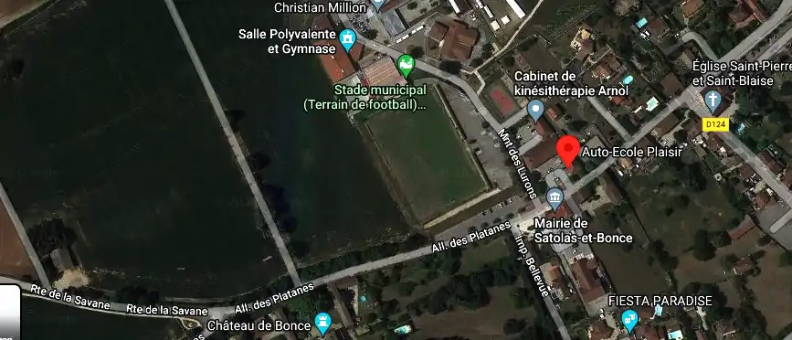 Permis auto Ecole à Satolas-et-Bonce