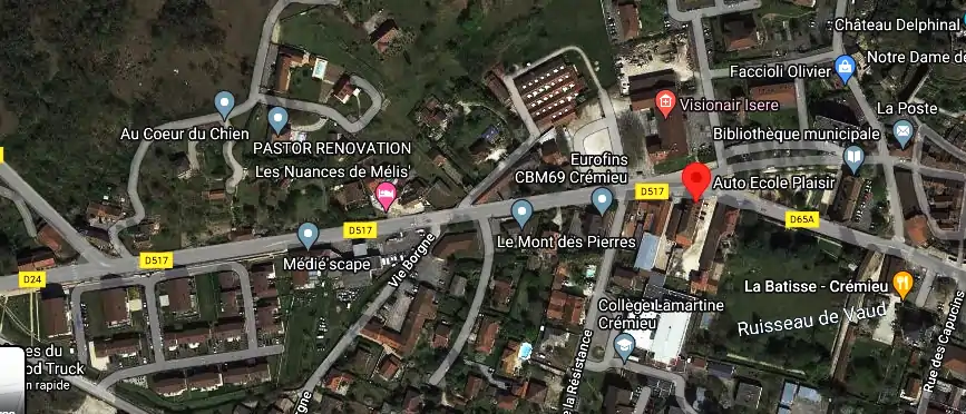 Permis auto Ecole à Crémieu