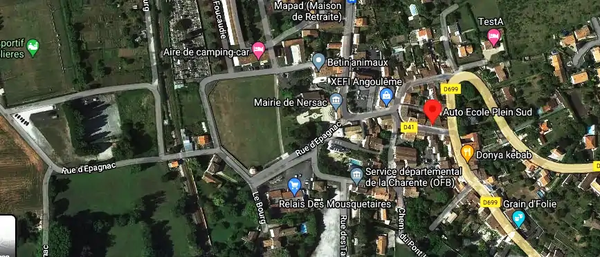 Permis auto Ecole à Nersac