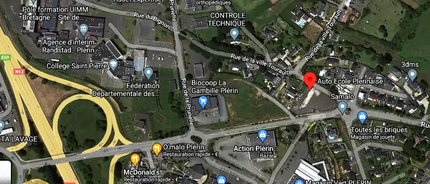 Permis auto Ecole à Plérin