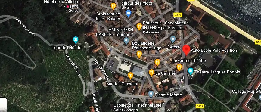 Permis auto Ecole à Tournon-sur-Rhône