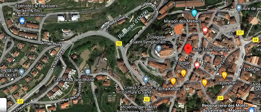 Permis auto Ecole à Saint-Symphorien-sur-Coise