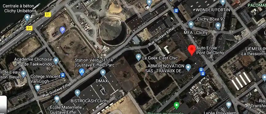 Permis auto Ecole à Clichy