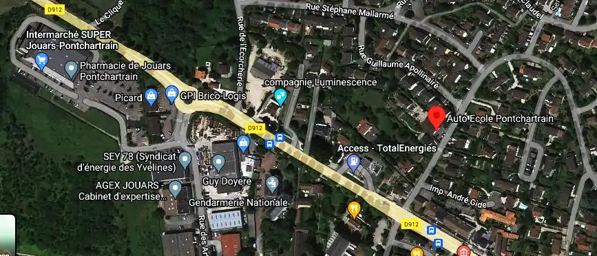 Permis auto Ecole à Jouars-Pontchartrain