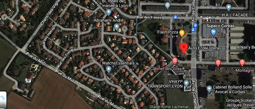 Permis auto Ecole à Corbas