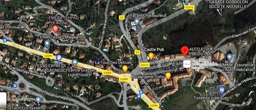 Permis auto Ecole à Châteauneuf-Grasse