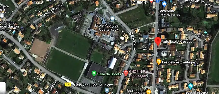 Permis auto Ecole à Aubigny-Les Clouzeaux