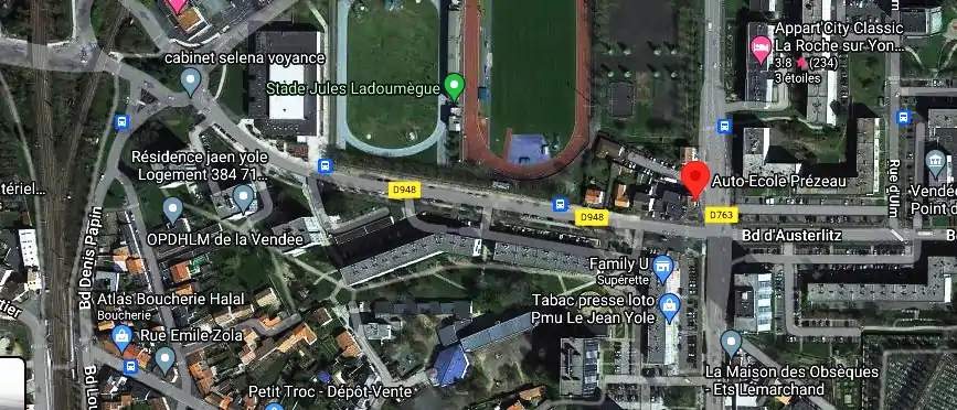 Permis auto Ecole à La Roche-sur-Yon