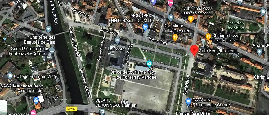 Permis auto Ecole à Fontenay-le-Comte