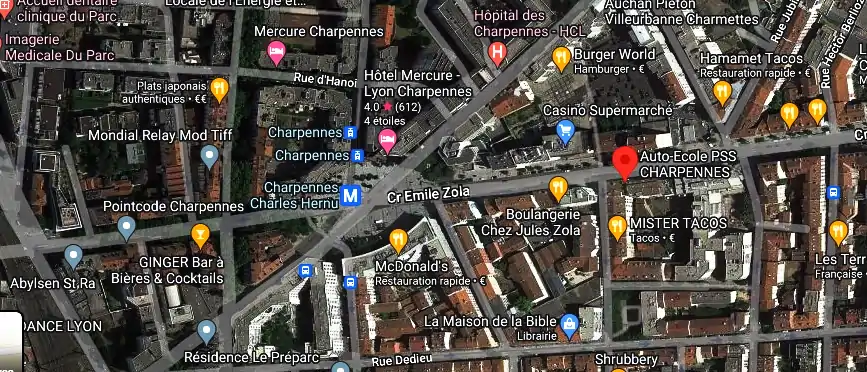 Permis auto Ecole à Villeurbanne