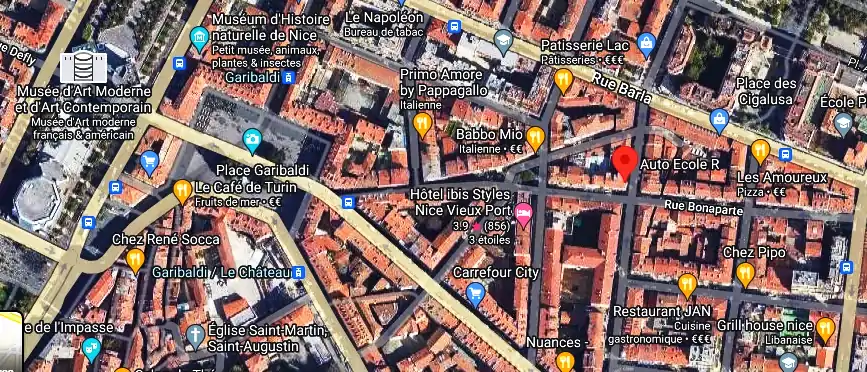 Permis auto Ecole à Nice