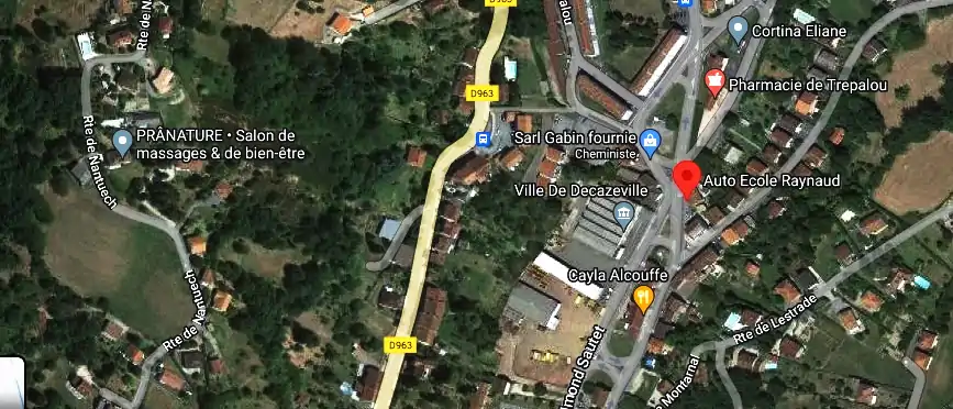 Permis auto Ecole à Decazeville