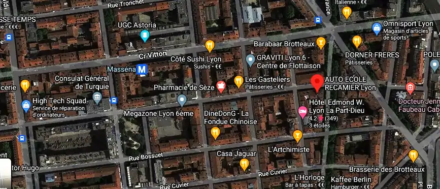 Permis auto Ecole à Lyon