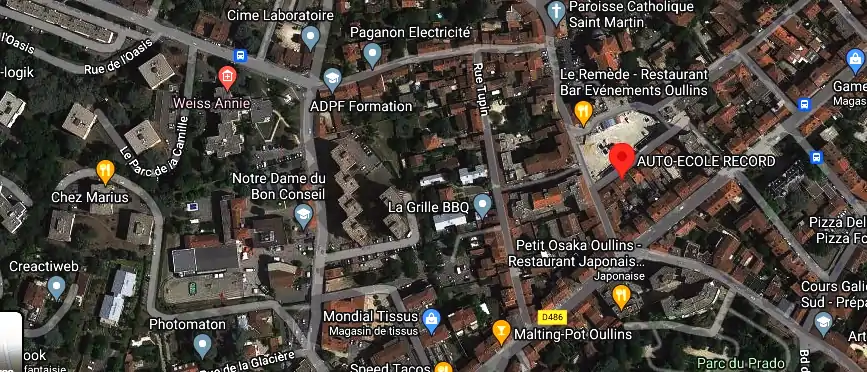 Permis auto Ecole à Oullins