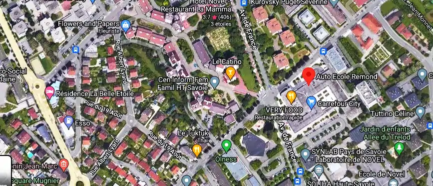 Permis auto Ecole à Annecy