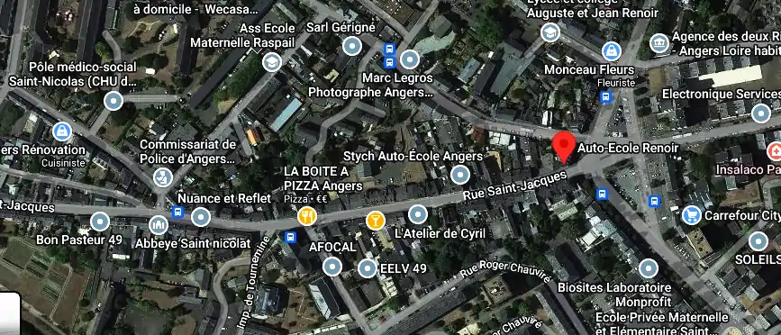 Permis auto Ecole à Angers