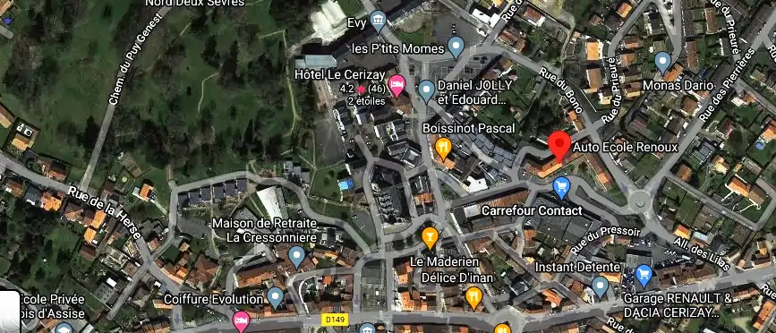 Permis auto Ecole à Cerizay