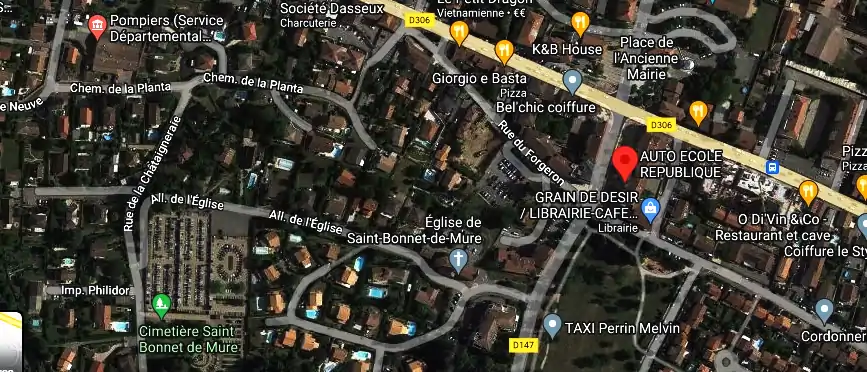 Permis auto Ecole à Saint-Bonnet-de-Mure