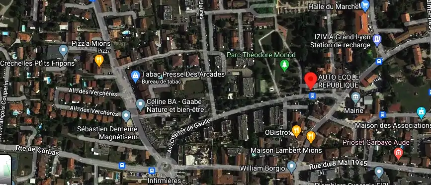 Permis auto Ecole à Mions