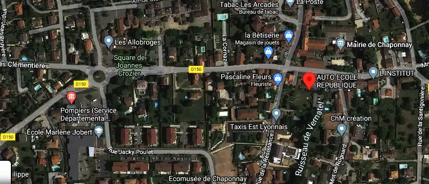 Permis auto Ecole à Chaponnay