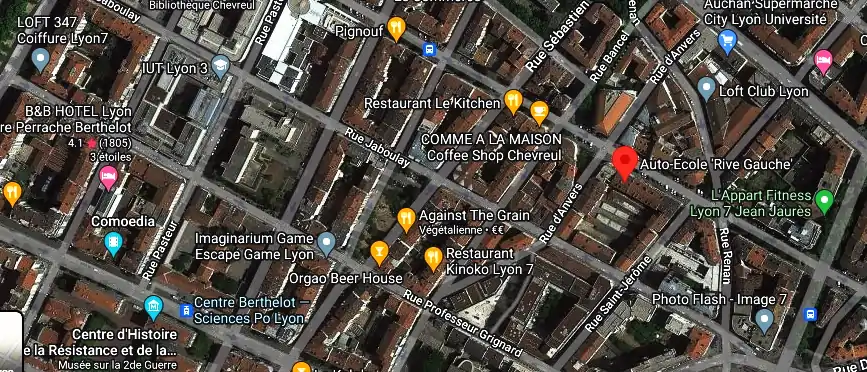 Permis auto Ecole à Lyon