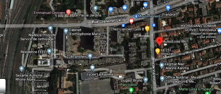 Permis auto Ecole à Vénissieux