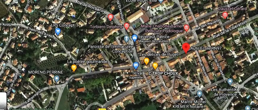 Permis auto Ecole à Puget-ville