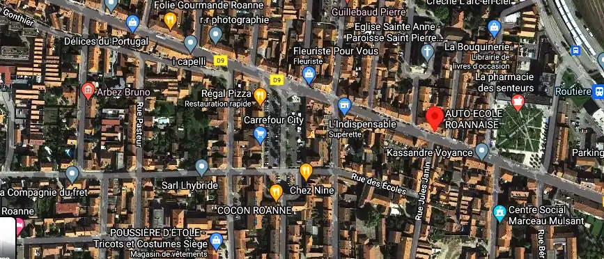 Permis auto Ecole à Roanne