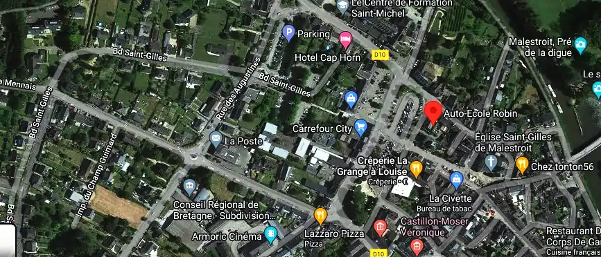 Permis auto Ecole à Malestroit