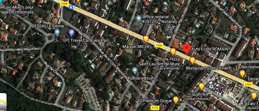 Permis auto Ecole à Saint-Laurent-de-Mure