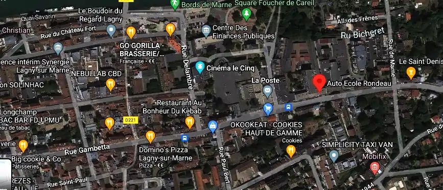 Permis auto Ecole à Lagny-sur-Marne