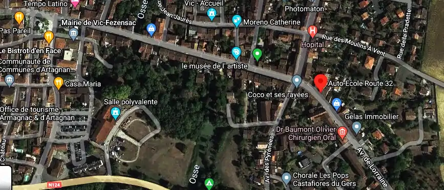 Permis auto Ecole à Vic-Fezensac