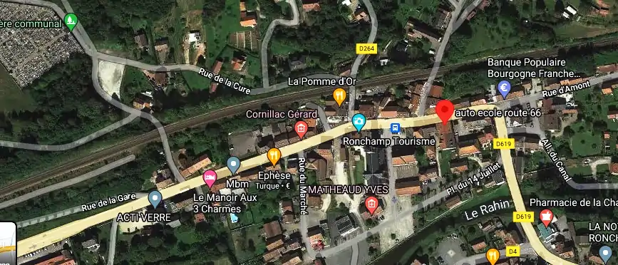 Permis auto Ecole à Ronchamp