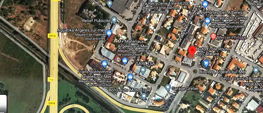 Permis auto Ecole à Argelès-sur-Mer