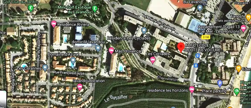 Permis auto Ecole à Le Lavandou